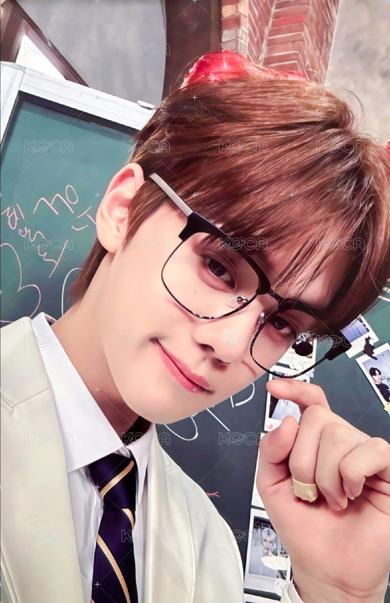 迷二 ju 特典卡 模範生 ver. 正面