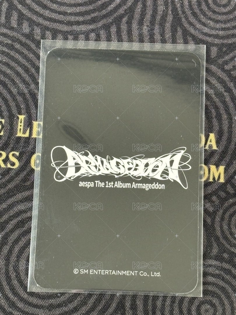 正規一 yes24 直播卡 Poster版 背面