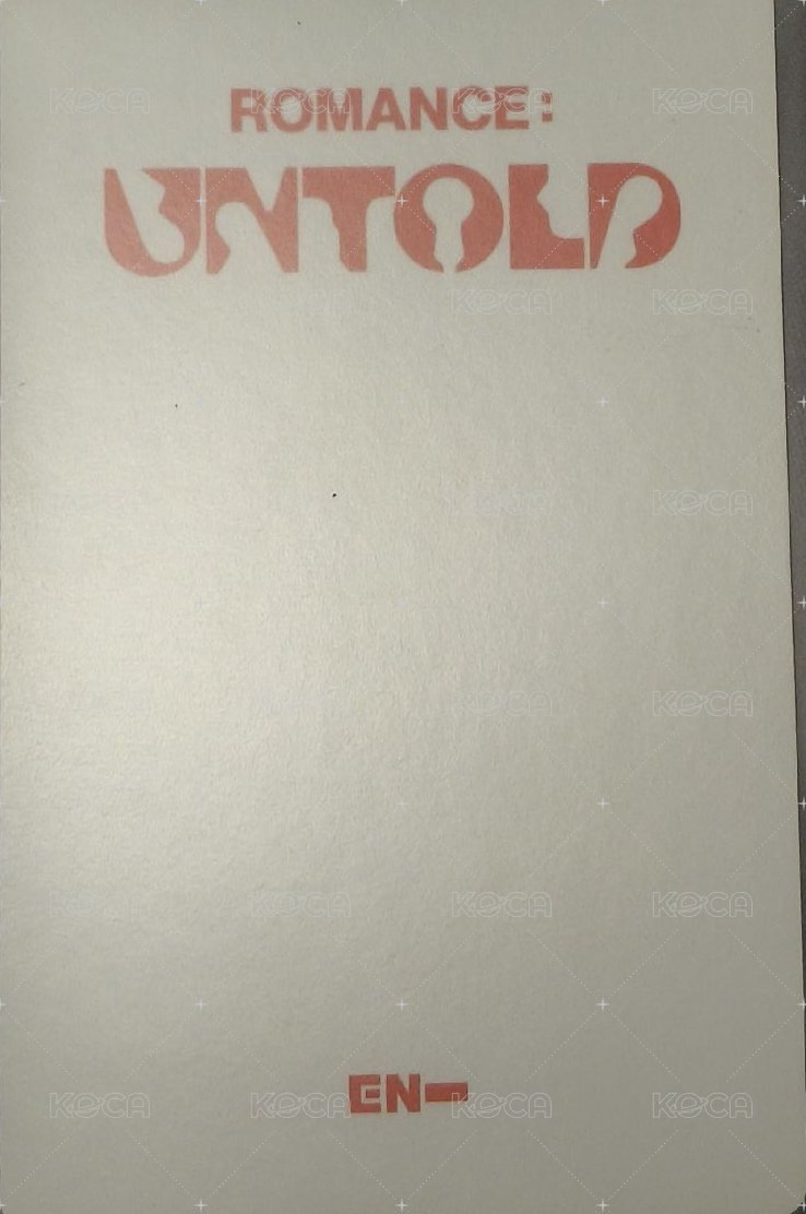 正二 target 特典卡  背面