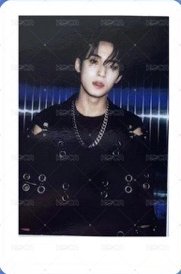 THE NAME 雜誌卡 拍立得 黑ver. 正面