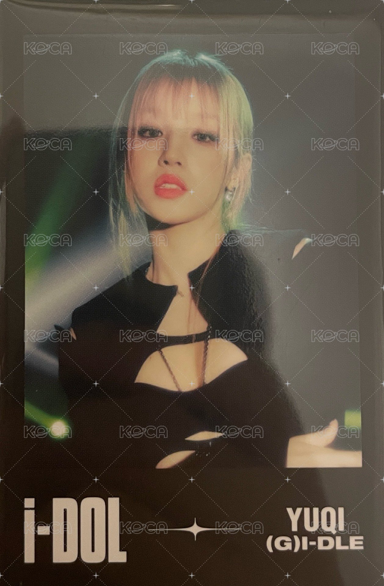 24’演唱會 iDOL 周邊卡  正面