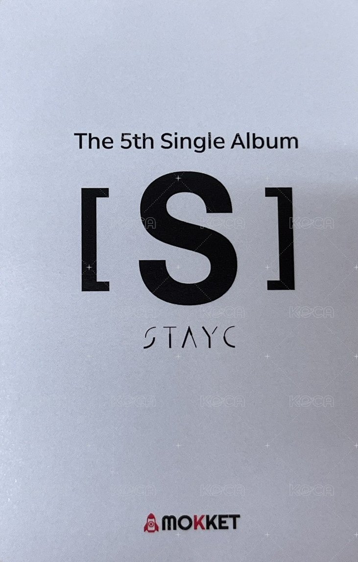 S mokket 2.0 線下 簽售卡  背面