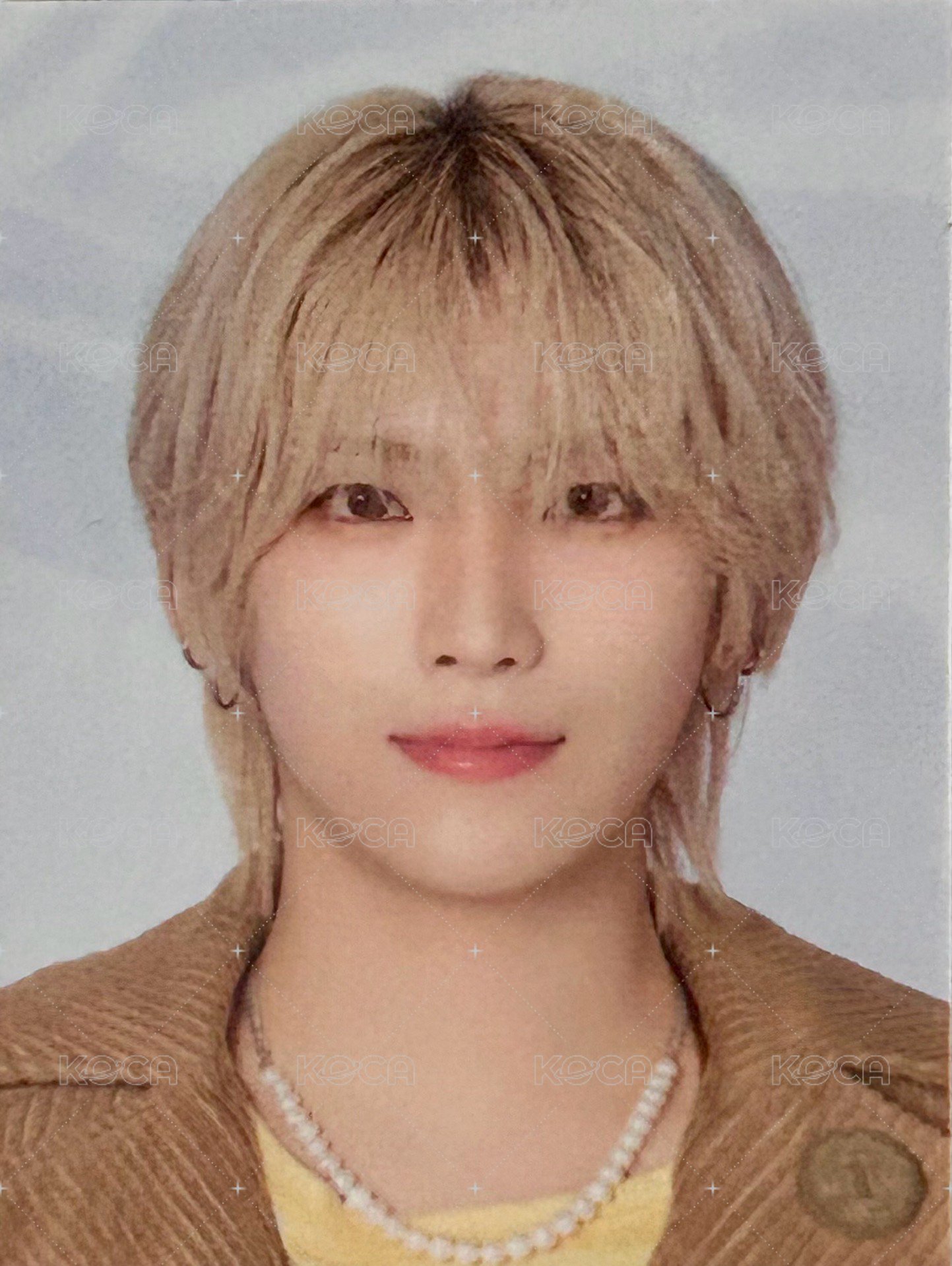 2025年曆 年曆卡 證件照A 正面