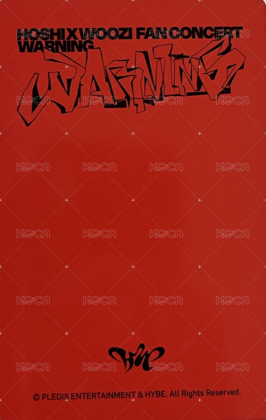 WARNING 周邊卡 B set 背面