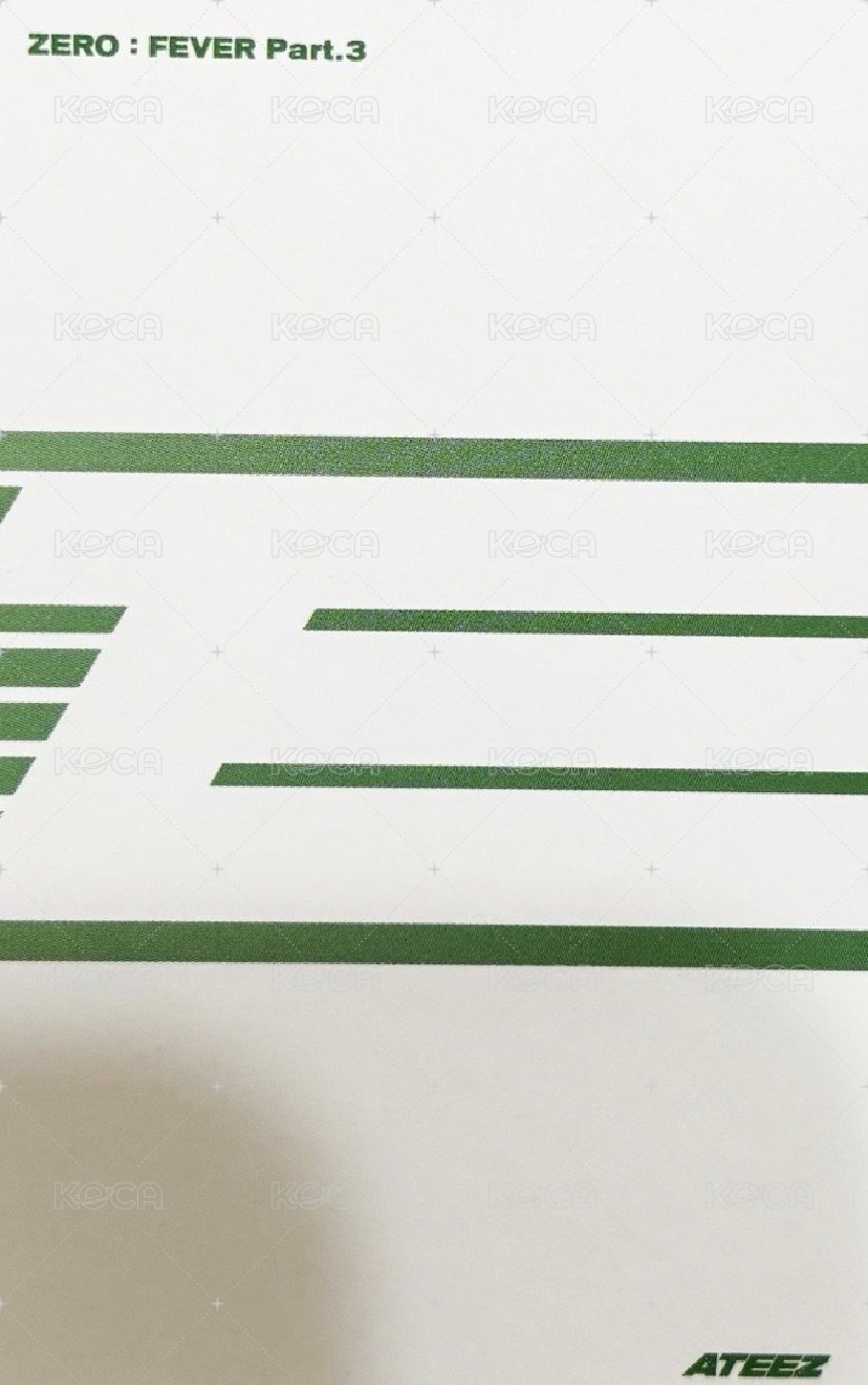 Fever pt.3 專輯卡 A ver. Limited 背面