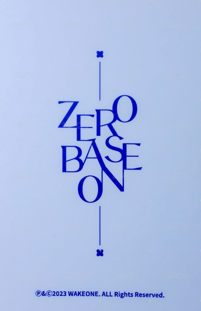 大邱快閃 周邊卡 ZB1 大邱快閃藍卡套卡 背面