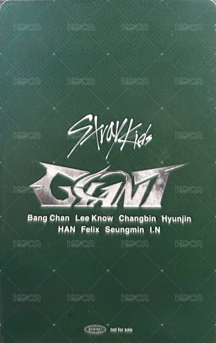 GIANT 入場卡 / 場限卡 大阪官拍 背面