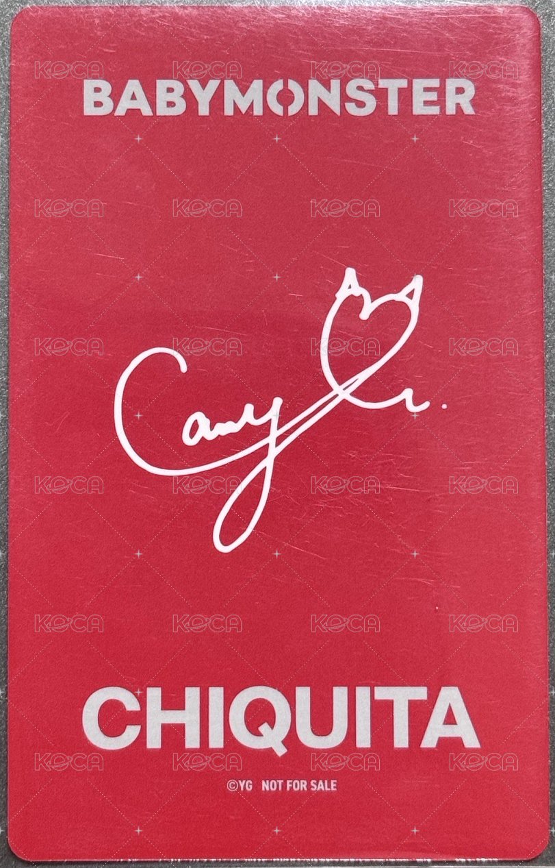 BABYMONS7ER yg 日本東京Fm 滿額卡 快閃線下 背面