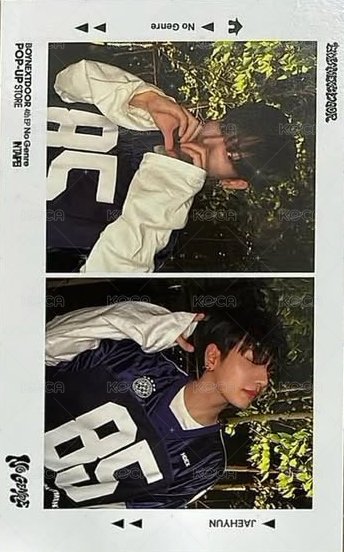 No Genre km 台北線下快閃 滿額卡 二宮格 正面