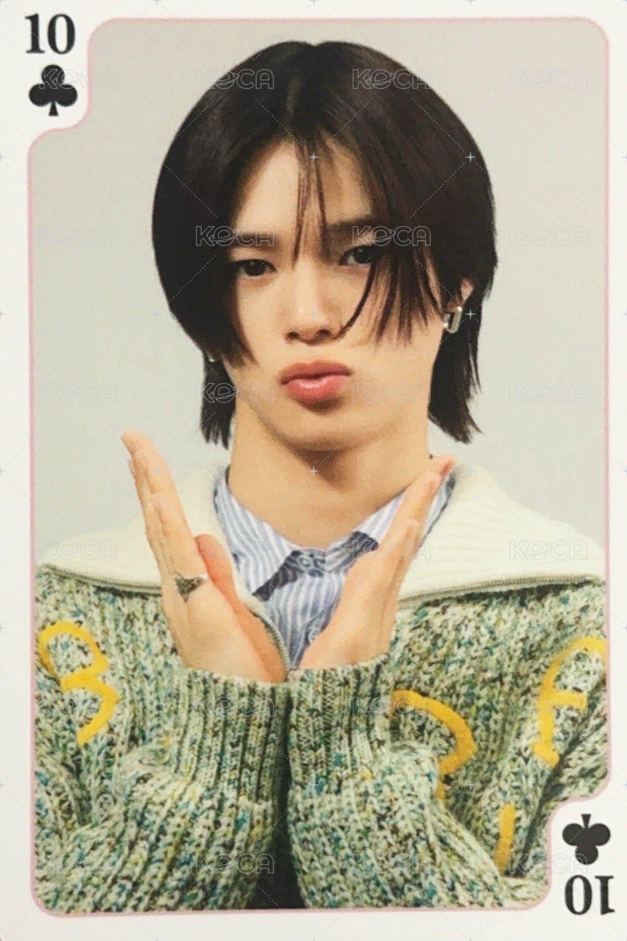 五月雨 (Samidare) 專輯卡 單封專卡 樸克牌 正面