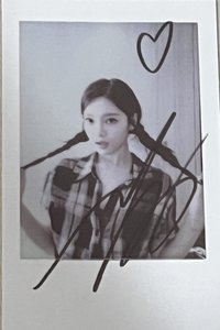 正規一 kms 簽售卡 上海咖啡廳簽售寧拍立得