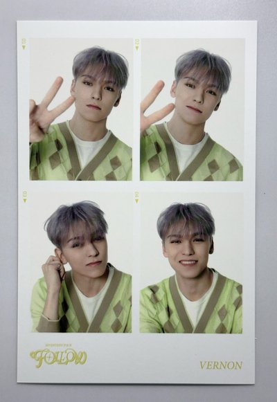 FOLLOW 人生四格明信片組（可當綁）