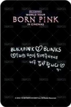 2巡電影 第二週 電影卡  背面