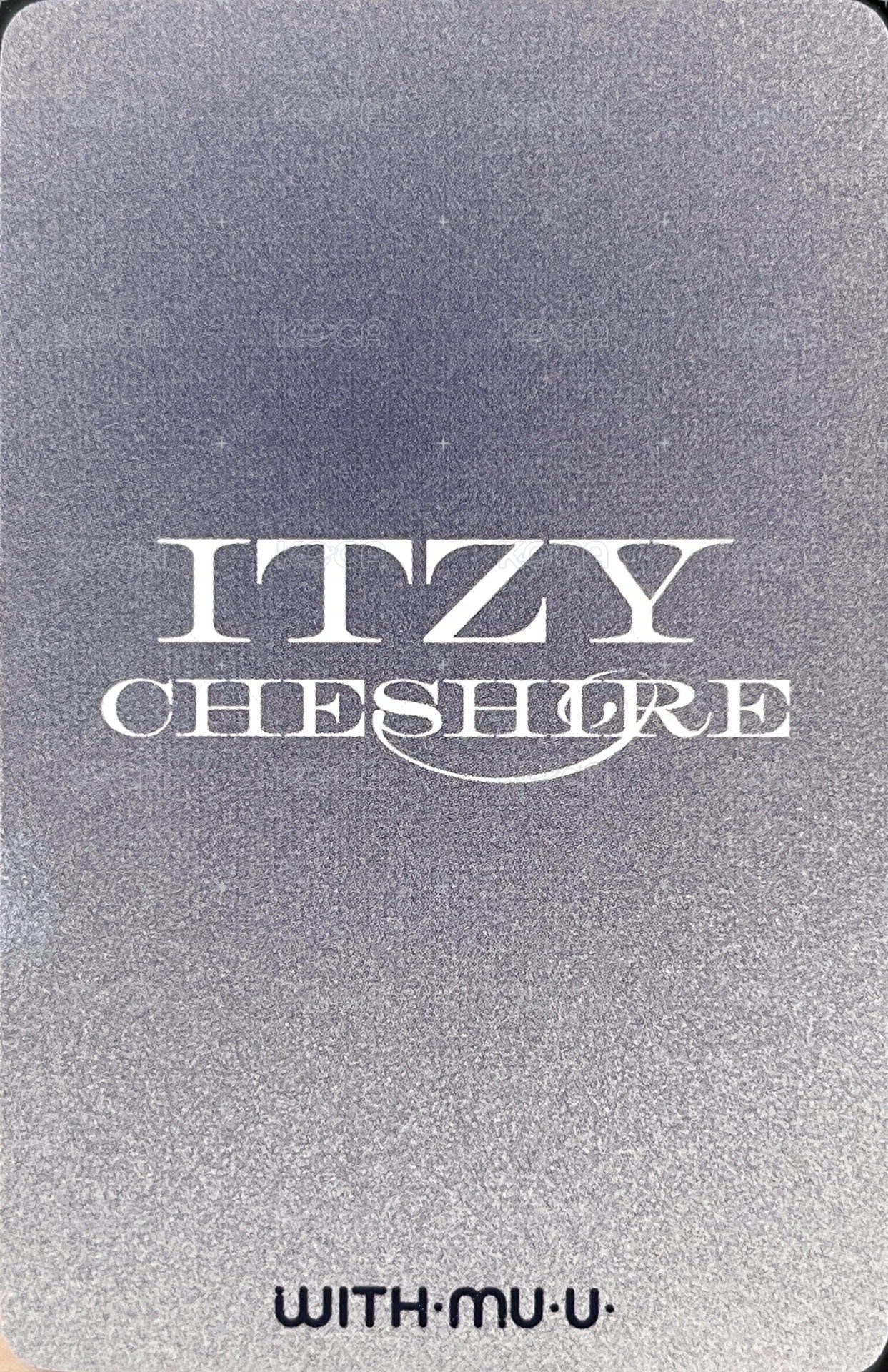 CHESHIRE wm 1.0 簽售卡  背面