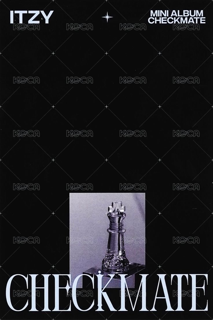 CHECKMATE 明信片 普版 預售禮 背面