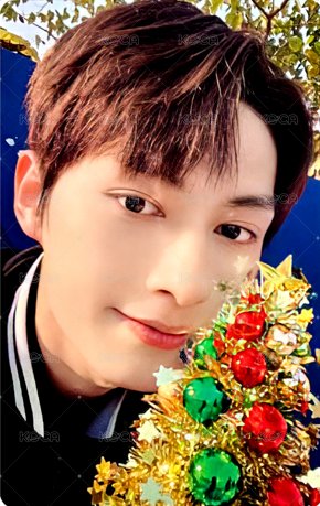 MINI9 yzy F 簽售卡 聖誕中文卡背 正面