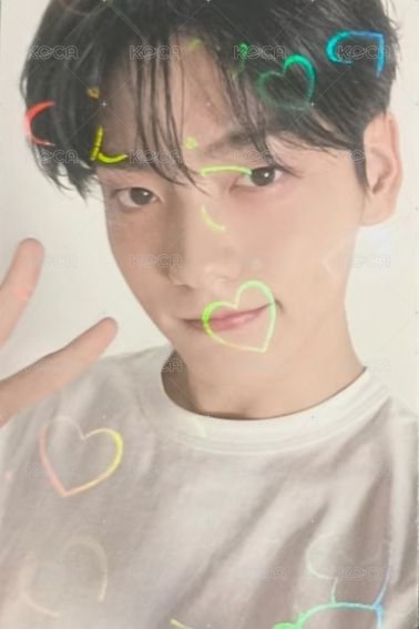 迷四 日咖 特典卡 愛心閃彬 正面