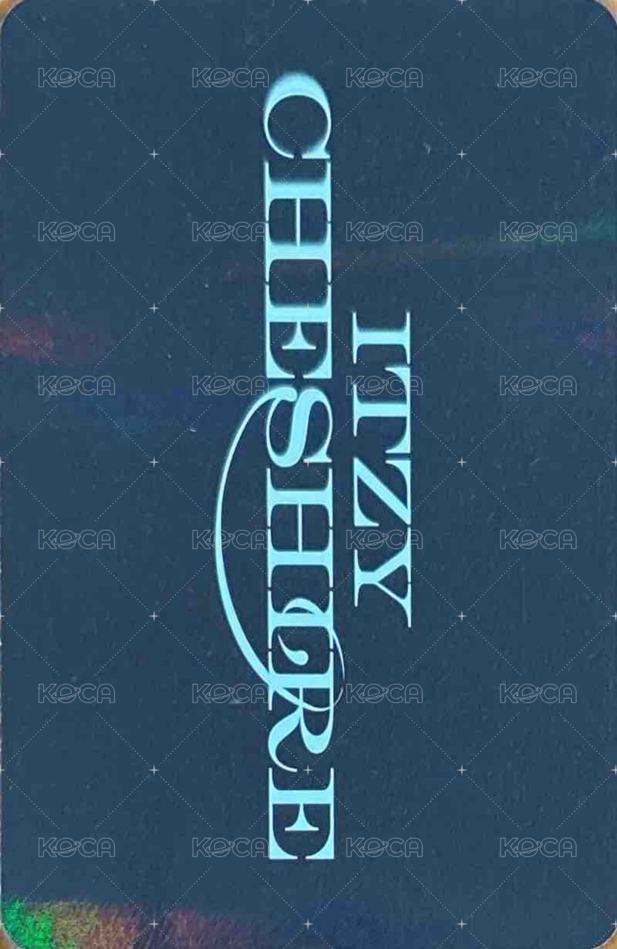 CHESHIRE sw 預售 特典卡  背面