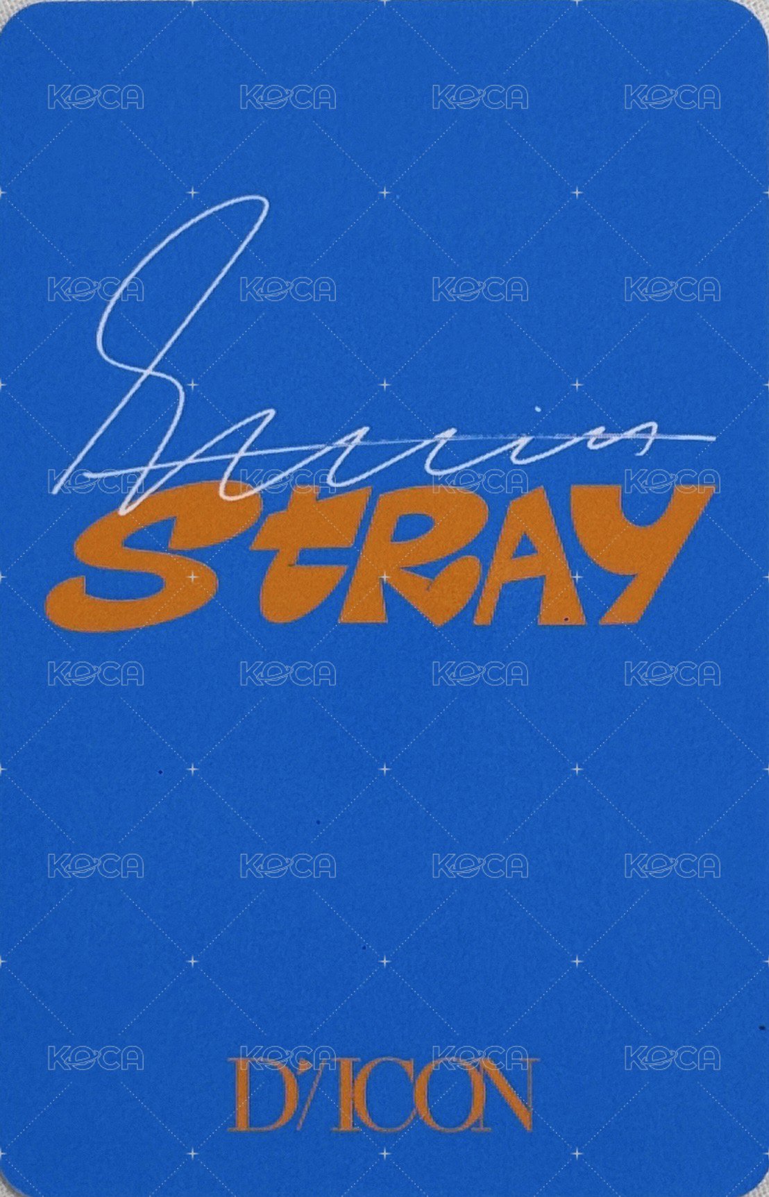 DICON D'FESTA 雜誌卡  背面