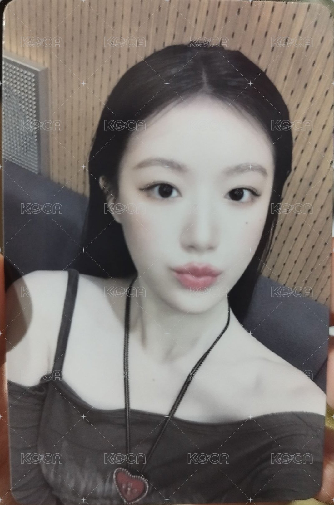 We are kms kms1.0v1 特典卡 嘟嘴刷 正面