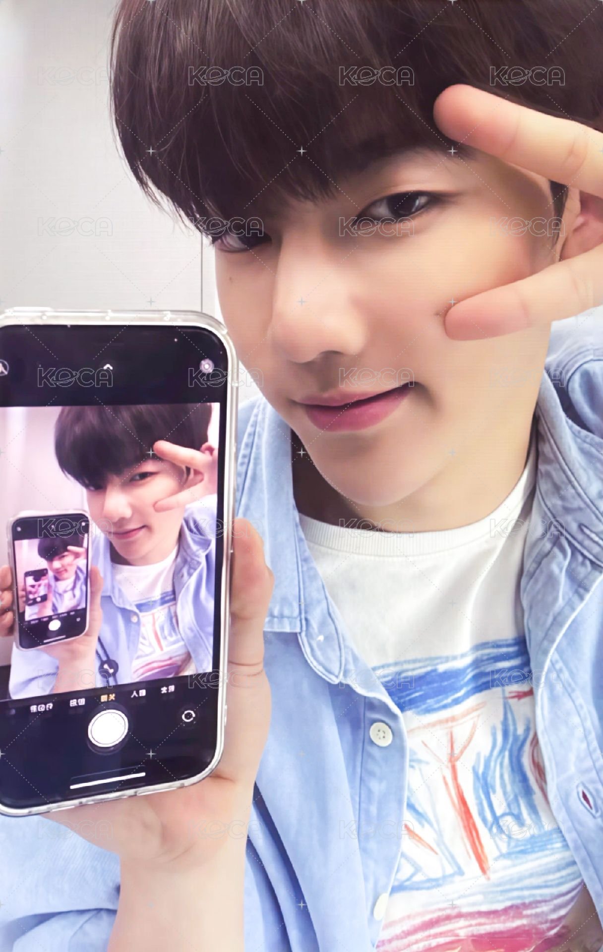 迷一 k4 特典卡 對鏡 ver. 正面