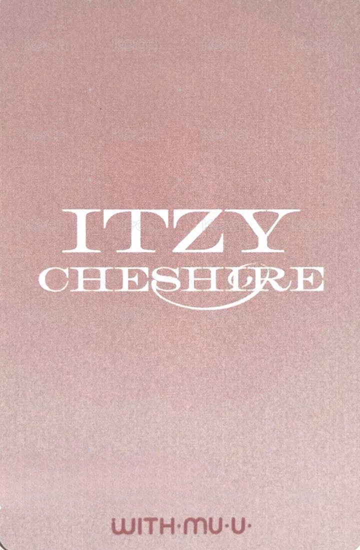 CHESHIRE wm 2.0 簽售卡  背面