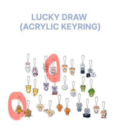 SEVENTEEN Miniteen 壓克力吊飾