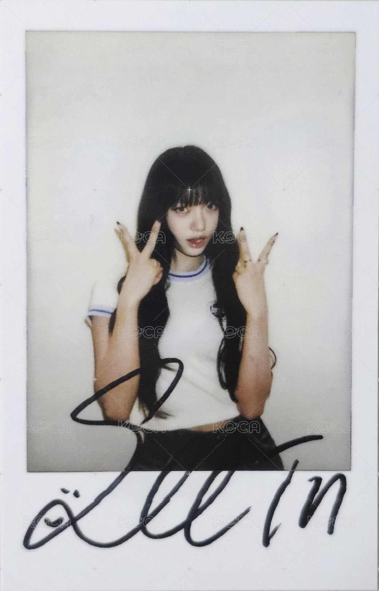 迷一 泡泡摩奇 上海線下 簽售卡 B ver 正面