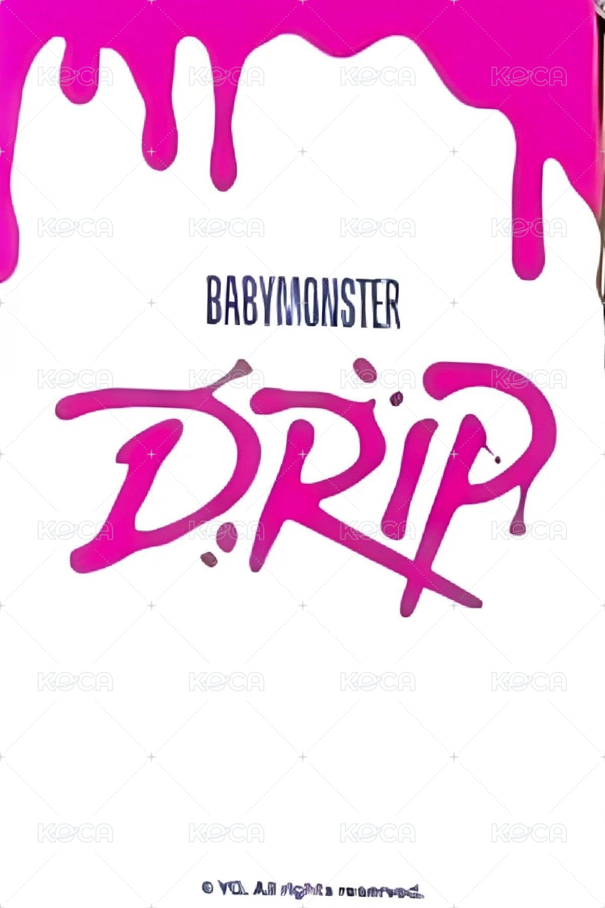 DRIP 首爾快閃 隨機卡  背面