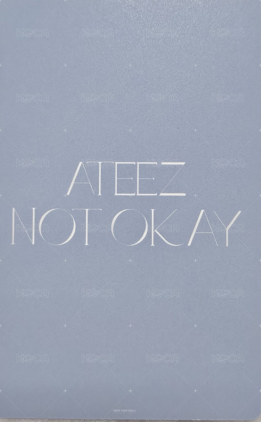 Not Okay 塔店 幸運卡  背面