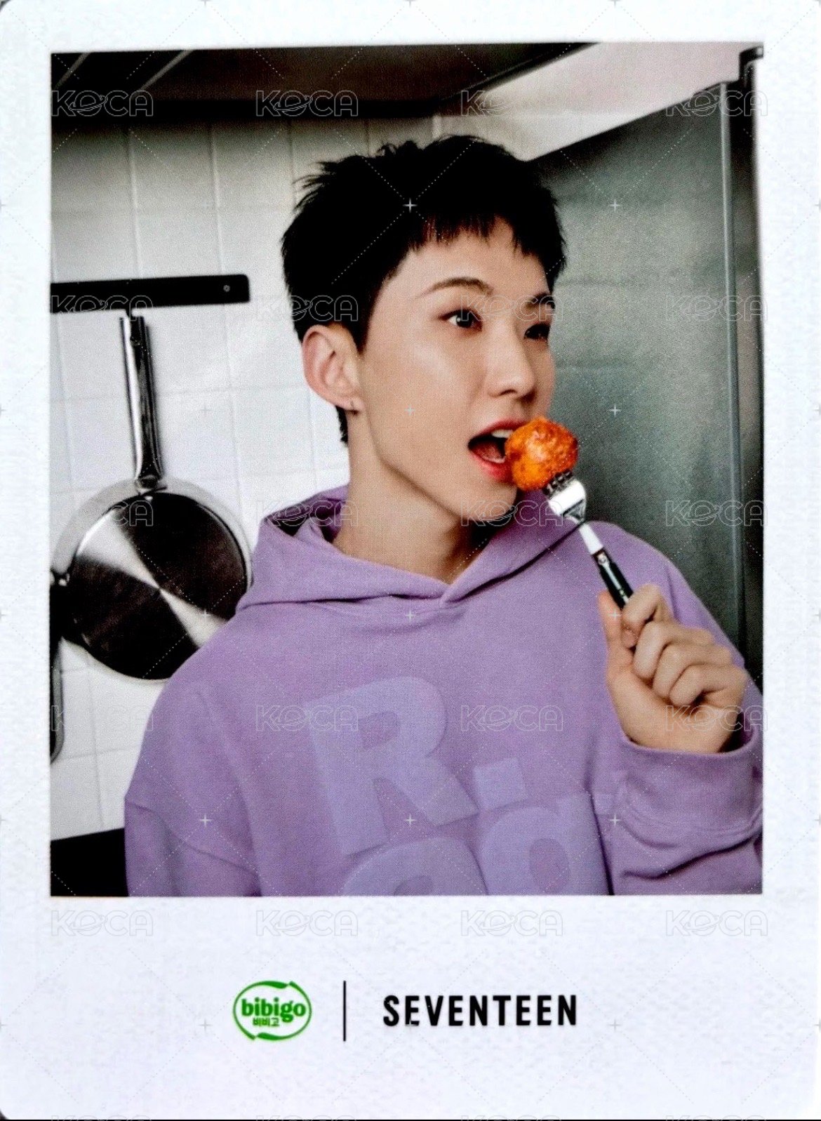 代言 代言卡 BIBIGO代言卡 正面