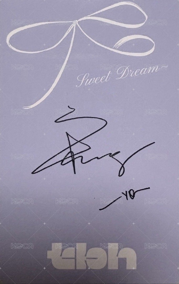 TBH家居 代言卡 限量923張 背面