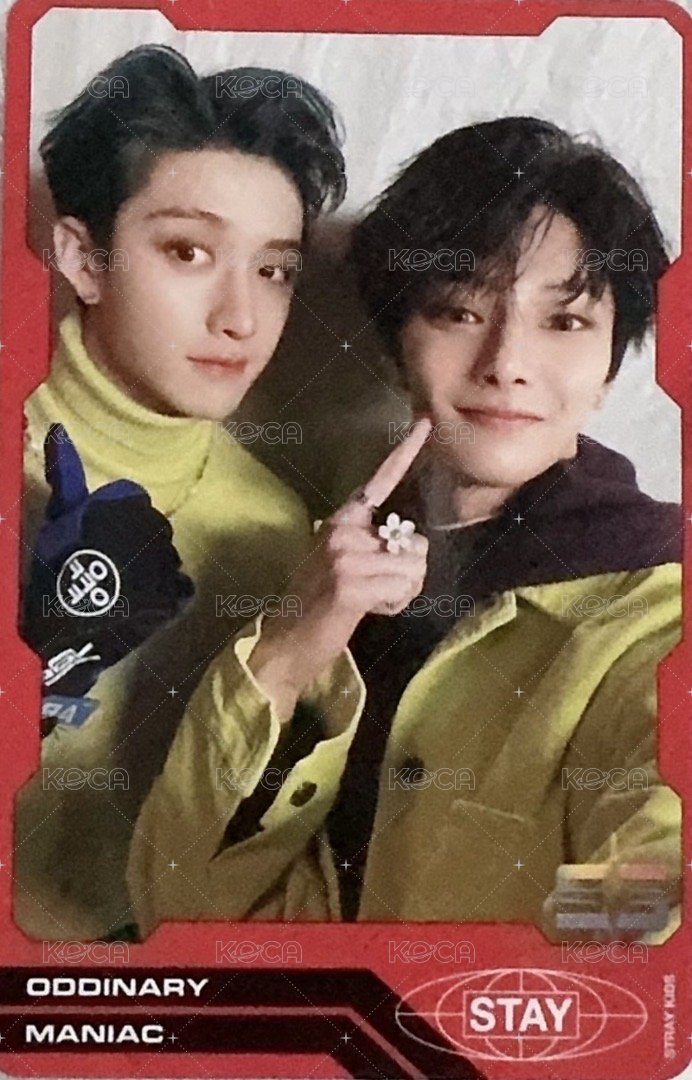 ODDINARY 專輯卡 紅版雙人卡 正面