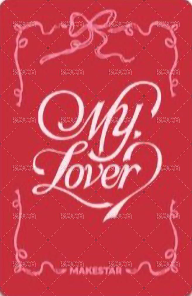 MY, Lover ms 幸運卡  背面