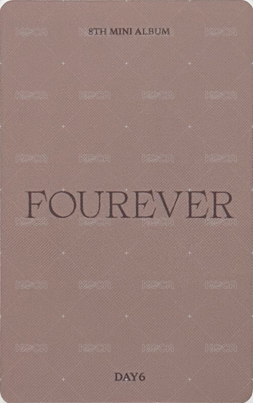 迷八 jyp 特典卡  背面