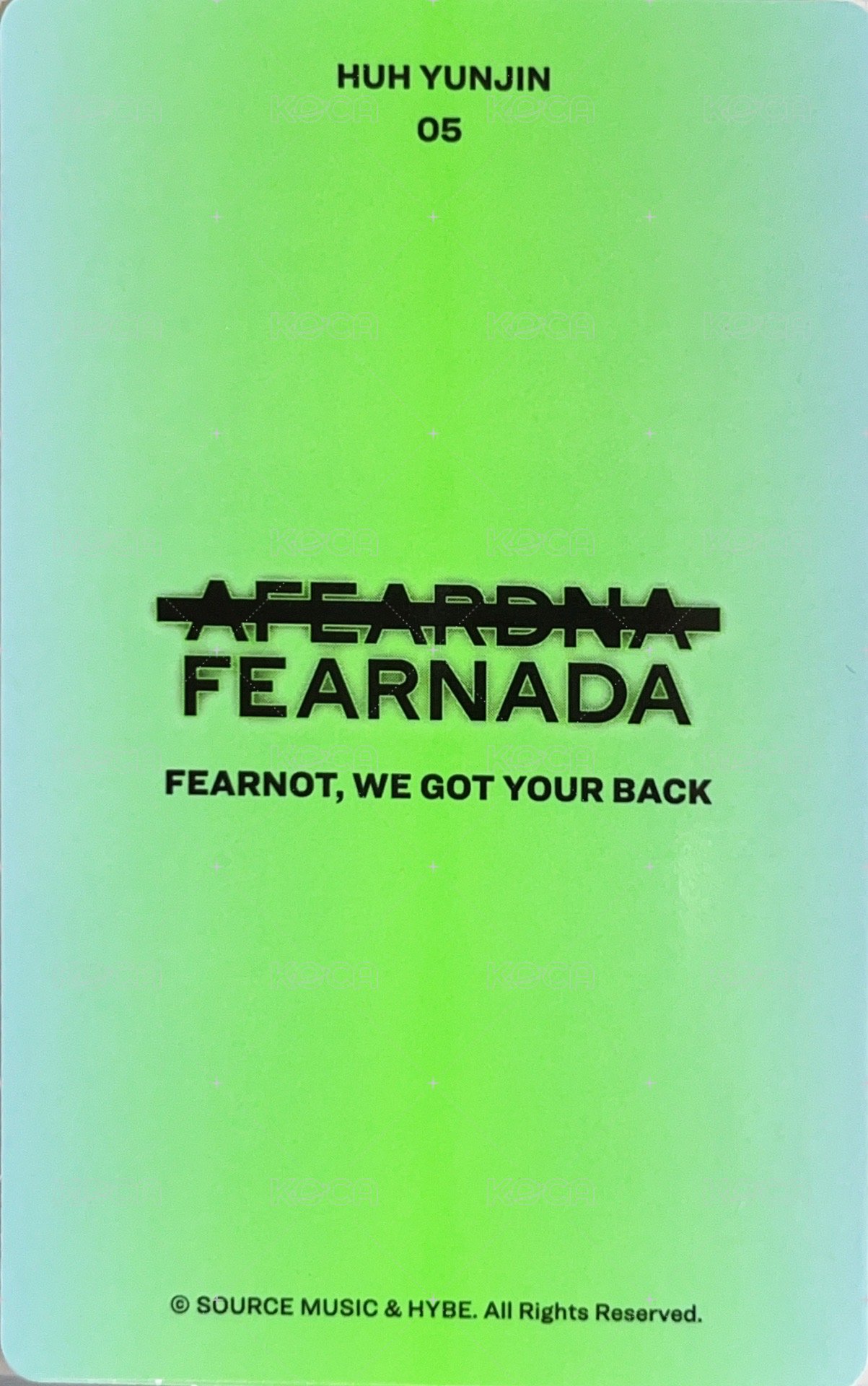 24‘fm 隨機卡  背面