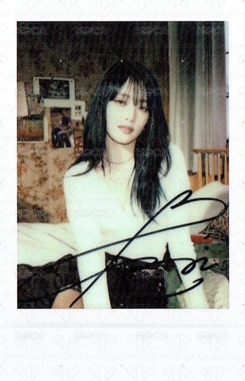 I feel am 1.0 幸運卡 拍立得 正面