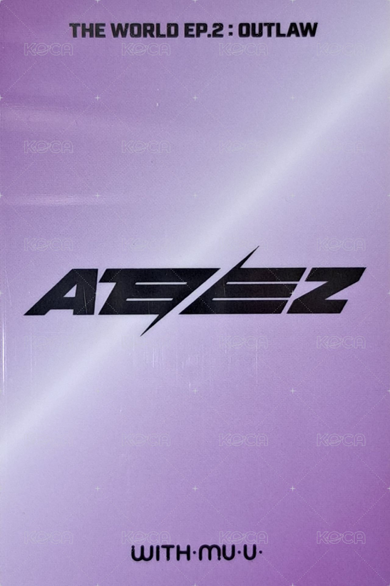 OUTLAW wm 幸運卡 小狼 ver. 背面