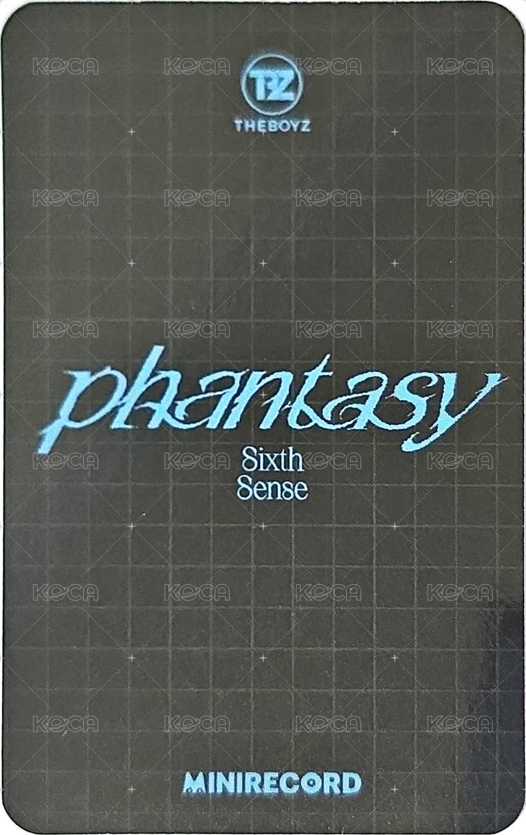 PHANTASY Pt.2 Sixth Sense MINIRECORD 2.0 簽售卡 咬ver. 背面