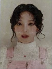 25年曆 年曆卡 證件照琦 正面