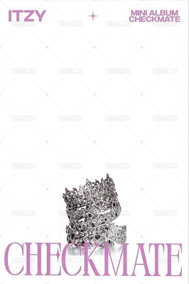 CHECKMATE 明信片 普版 預售禮 背面