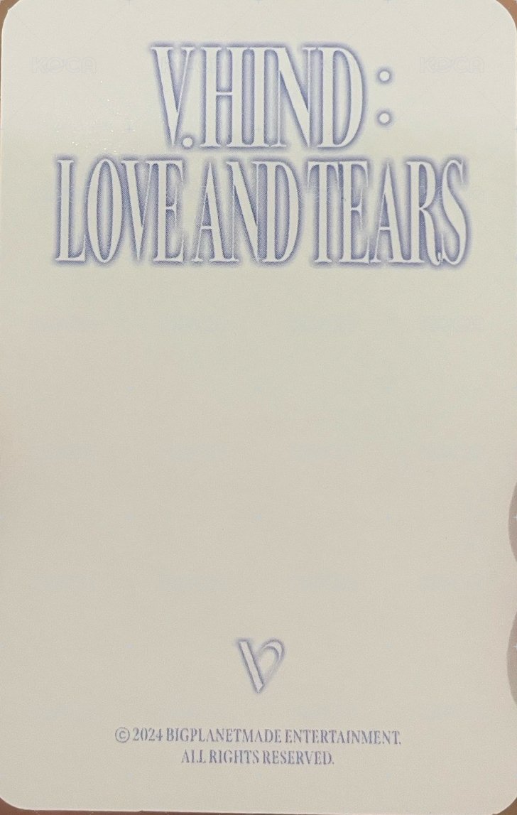 24世巡 周邊卡 立牌小卡 背面