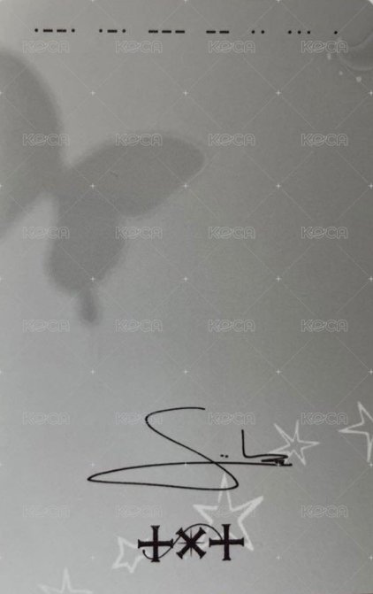 24’巡迴 演唱會 DVD / CD 卡 首爾安可 背面