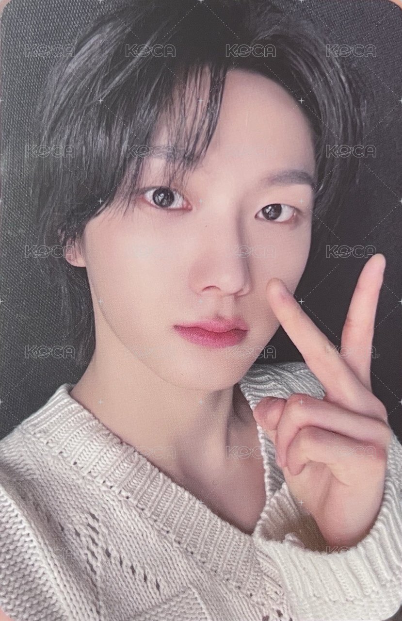 HOW? 愛豆驛站 1.0 簽售卡 1 正面