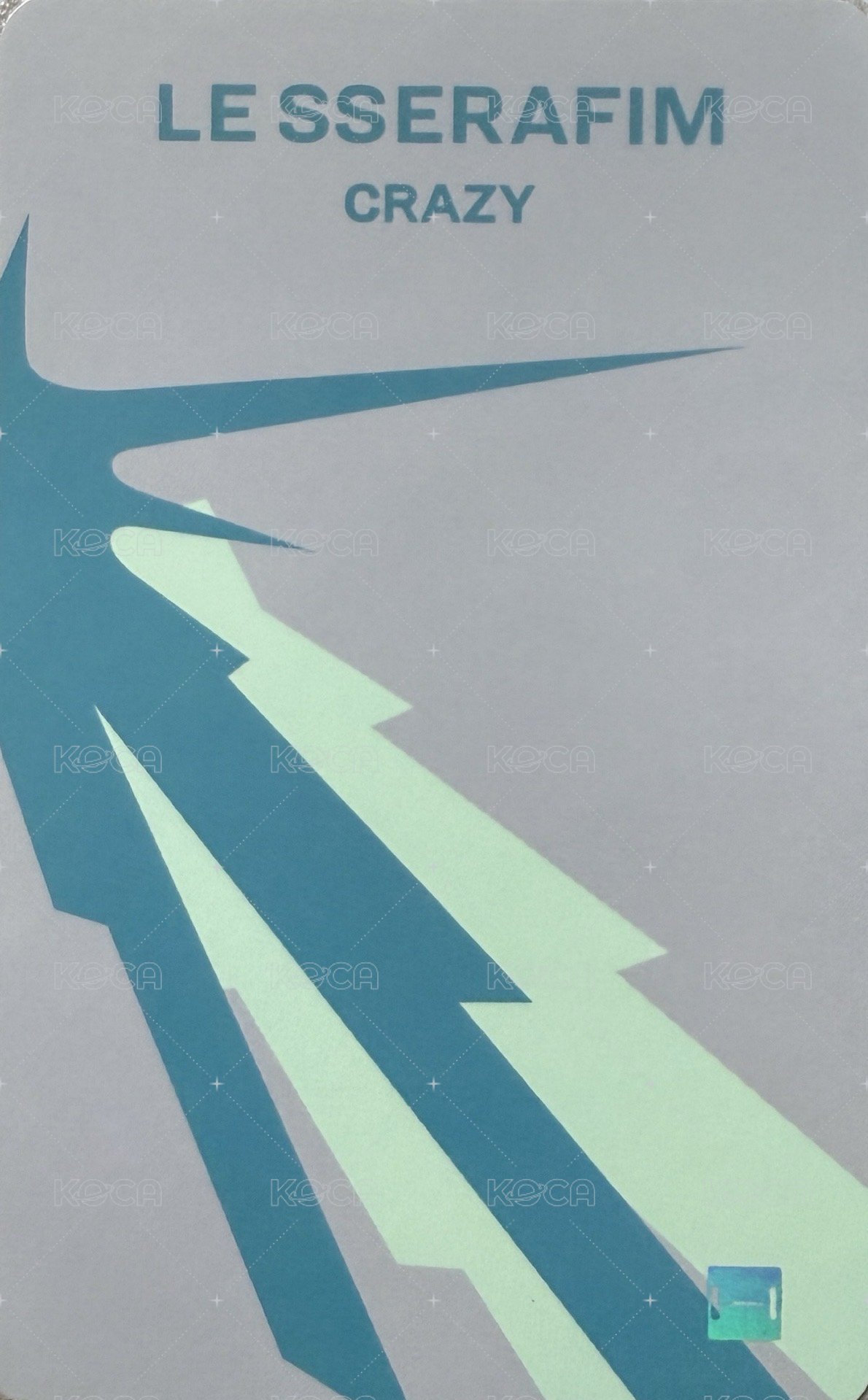 CRAZY mmt 2.0 幸運卡  背面