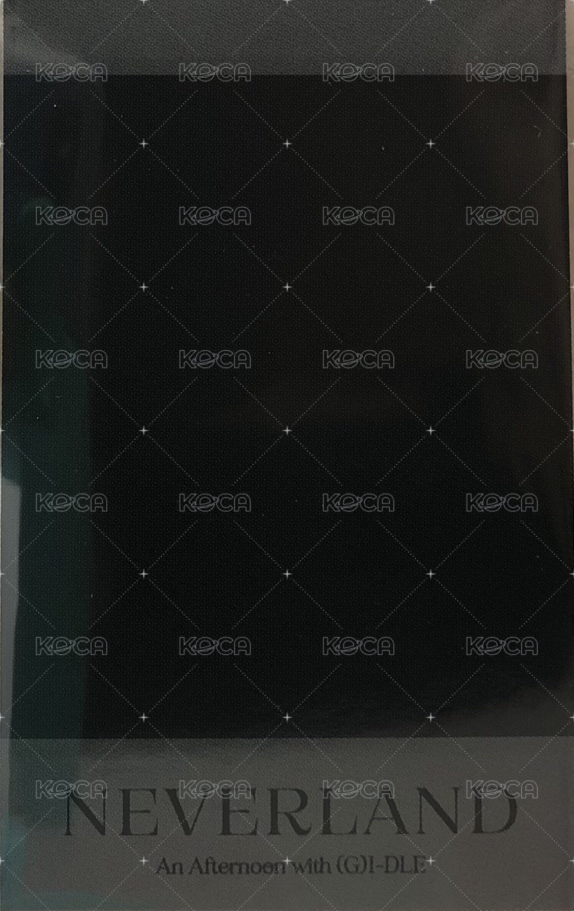 NEVERLAND MEMBERSHIP 第四期 會員禮卡 四期會員禮拍立得 背面