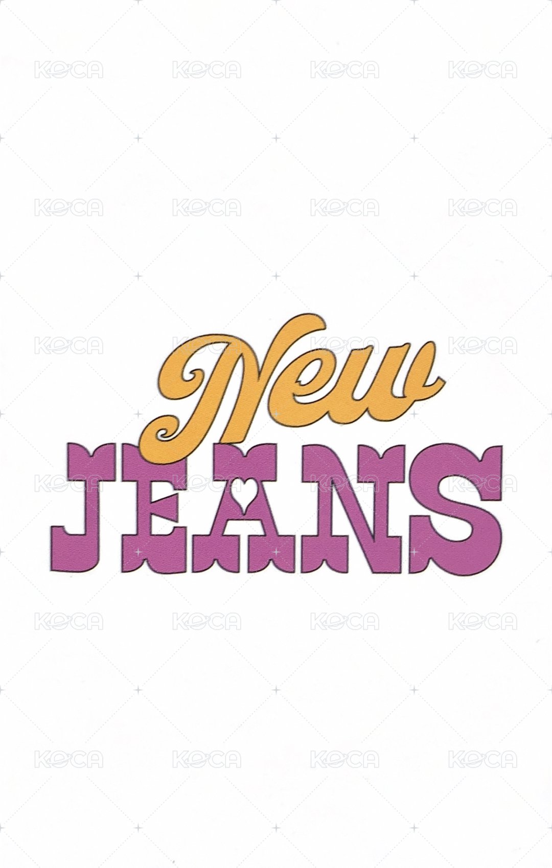 Get Up 楠藝 簽售卡  背面