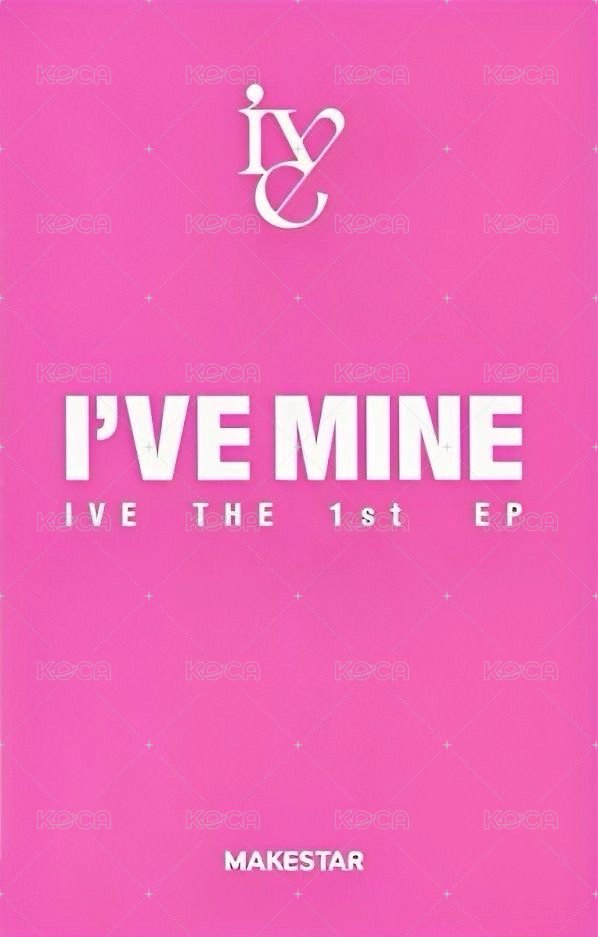 I'VE MINE ms 特典卡 I’VE MINE 1.0兔毯 背面