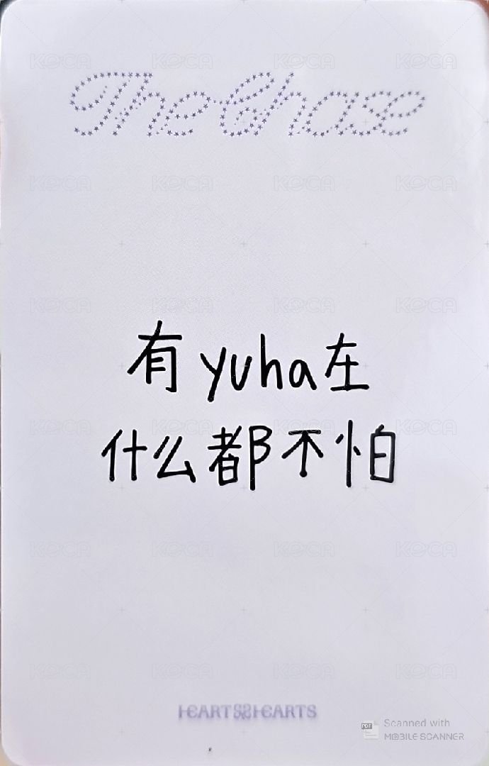 單一 yzy 1.0 特典卡  背面