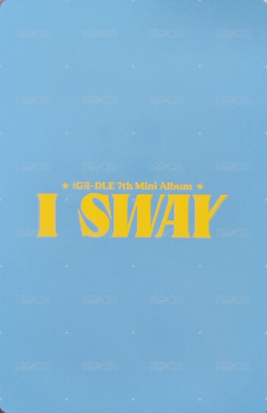 I SWAY k4 7.0線下 幸運卡  背面